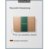 Occulto Men's Trainer Socks Pack of 10 (Model: Johannes), White,