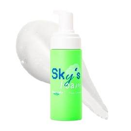 Heavenly by Nia Limpiador En Espuma Sky'S(Botella De 120 Ml) Gel De Ducha Con Aloe Vera Y Manzanilla Cuidado Suave E Hidratante Para Pieles Sensibles