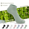 Women Ankle Thin Sock Mesh Bamboo Beathable Ventilating Socks for