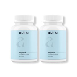 Mars Surgemax Natural Capsules with Shilajit & Safed Musli | Supports Energy, Strength & Immunity | for Active Lifestyle | 120 Capsules | Pack of 2