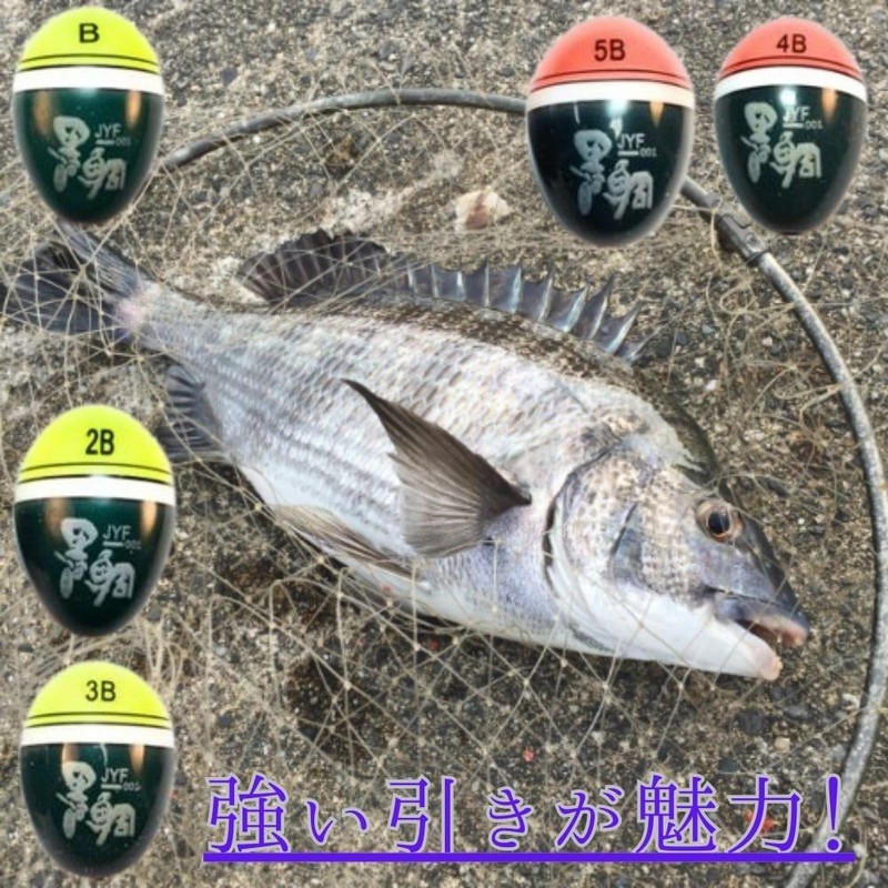 【ASPALAND】Cone Float Black Tai Chinu Float Fukase Beach Fishing 2