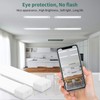 5000K LED Ceiling Light Fixture, 2FT with Plug Linkable, 2PCS