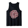 Celtic Dara Knot Watercolor Tank Top