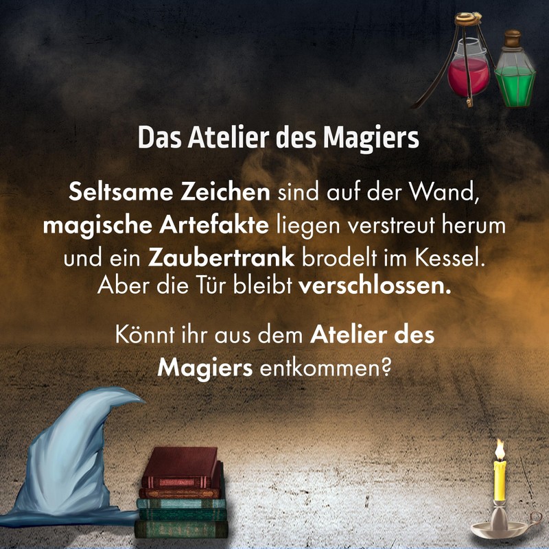 X-SCAPE - The Atelier of Magicians - escape room game