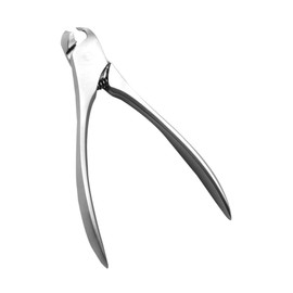 Baluue Professional Nail Clippers Soft Non-slip Handle Stainless Steel Toenail Fingernail Trimmer