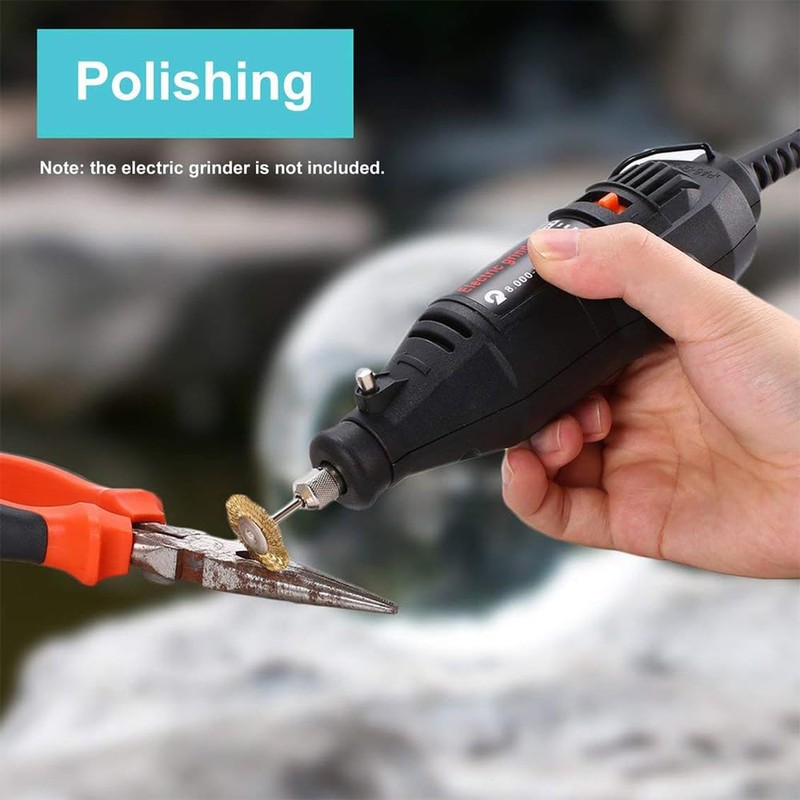 136 Pcs Rotary Accessories Kit, Rotary Electric Grinder Tool Accessories,