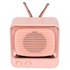 TV Shaped BT Speaker Wireless Lightweight Portable Mini Classic Style