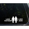 Diamond Graphics Like Father Like Son Firefighter (8-3/4" X 3-1/4")