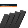 SALUINOKI 10Pack 5160 Steel Flat Stock 4"x2"x1/8" Knife Blanks for