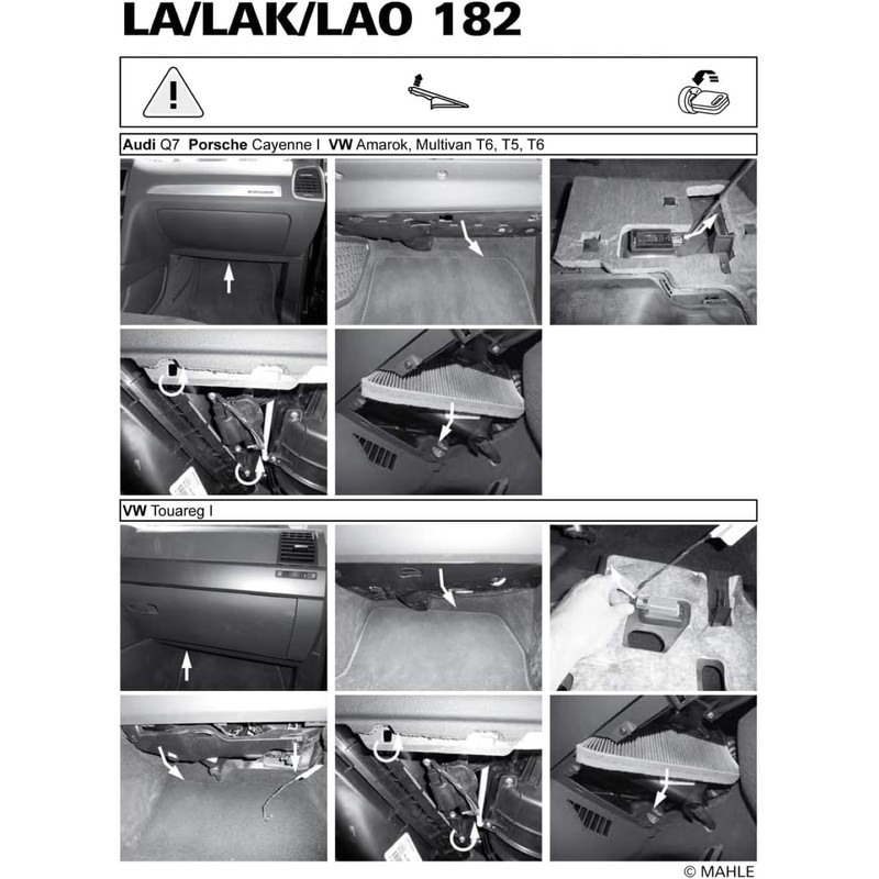 MAHLE LAO 182 Cabin Air Filter - CareMetix - with