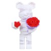 Bouquet White Bear - Juego de bloques de construcción, 4746