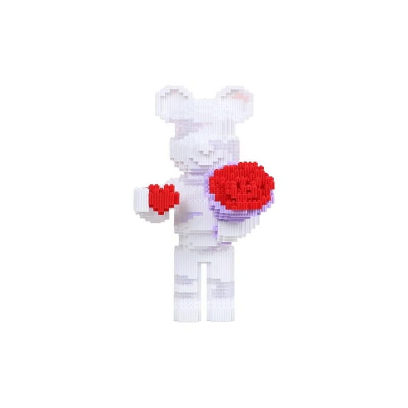 Bouquet White Bear - Juego de bloques de construcción, 4746
