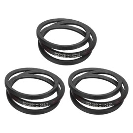 sourcing map 3Pcs SPZ-1100 Drive Wedge Belts V-Belt Industrial Power Rubber Transmission Belt 1100mm Pitch Girth,10mm Width, 8mm Height, 1113mm Outer Girth