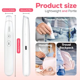 Mückenstich Hitzestift,Ohne Chemische Stoffe Insektenstichheiler Klein und Handlich Hitzestift Gegen Mückenstiche Stichheiler Nach Insektenstichen Mückenstift mit 4 Stufen der Wärmeregulierung