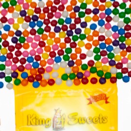 Bubble King Assorted Bubble Gum in Resealable Bulk Bag - 1 Pound
