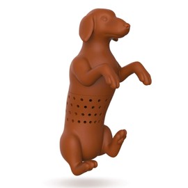 Fred Hot Dog Tea Infuser, Brown