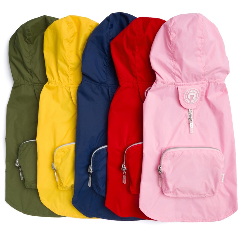 fabdog Raincoat Pink XXS (8")