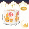 HOWAF 1-30 Ramadan Countdown Boxes, Ramadan Advent Calendar 30 Days