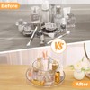 Molutsody 360° Rotating Makeup Organizer - Cosmetic Skincare Organizers wish