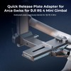 SmallRig DJI RS 4 Mini Gimbal Quick Release Plate Adapter
