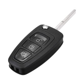 ELLENNE Ford Fiesta Focus KA Transit KUGA 3 Button Key Shell Case Cover for Ford 11