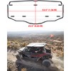 SAUTVS Combined Rear Windshield for Honda Talon 1000R-4 1000X-4 1000XS-4