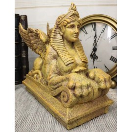 Ancient Egyptian Gods & Pharaohs Sphinx Lioness Guardian Figurine Egyptian Deity