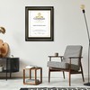 FramePro 14x17 Diploma Frame with Black over Gold Mat, 16x20