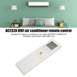 Air Conditioner Remote Controller, for Fujitsu REG1U ARREG1U AGU9RLF AGU12RLF AGU15RLF and More Easy to Access Replacement Remote Control