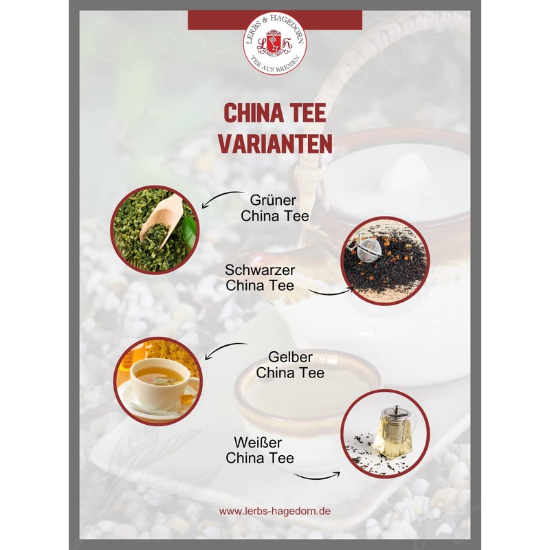 Lerbs & Hagedorn, China Tea Lychee Tea Pleasant, Light Sweet