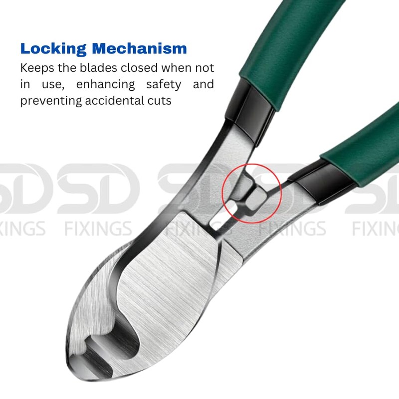 Heavy Duty Professional Wire Cutter, Electrical Cable Wire Plier Stripper