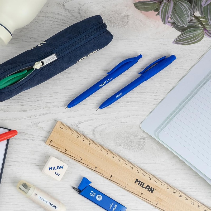 MILAN® 30cm Thick Bamboo Ruler