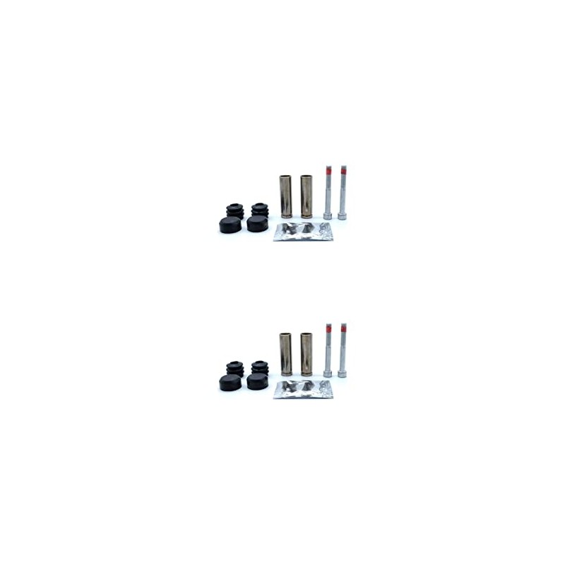 2 Sets of Front Brake Caliper Slider Pins Guide Bolt