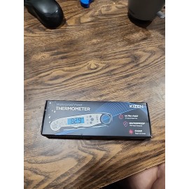 Kizen Digital Meat Thermometer Waterproof  Metal Probe BBQ Grilling Food NEW