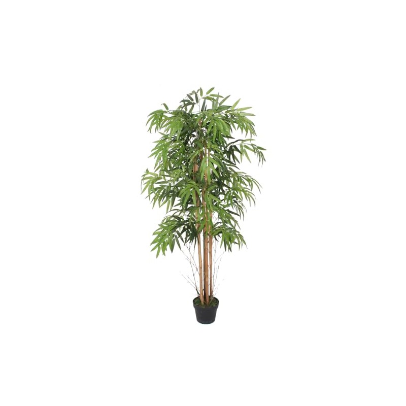 VANLIG Planta Artificial Bamboo de 1.5mts Incluye Maceta para Interiores