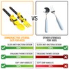 Dinneractive Utensil Set for Kids – Yellow Race Car Themed