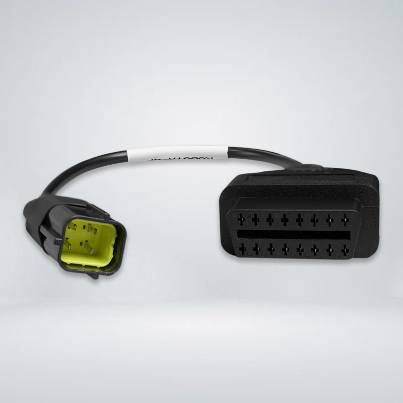 OBD2 Adapter Cable 3824-26 for KUBOTA Vehicles 4 Pin OBD2