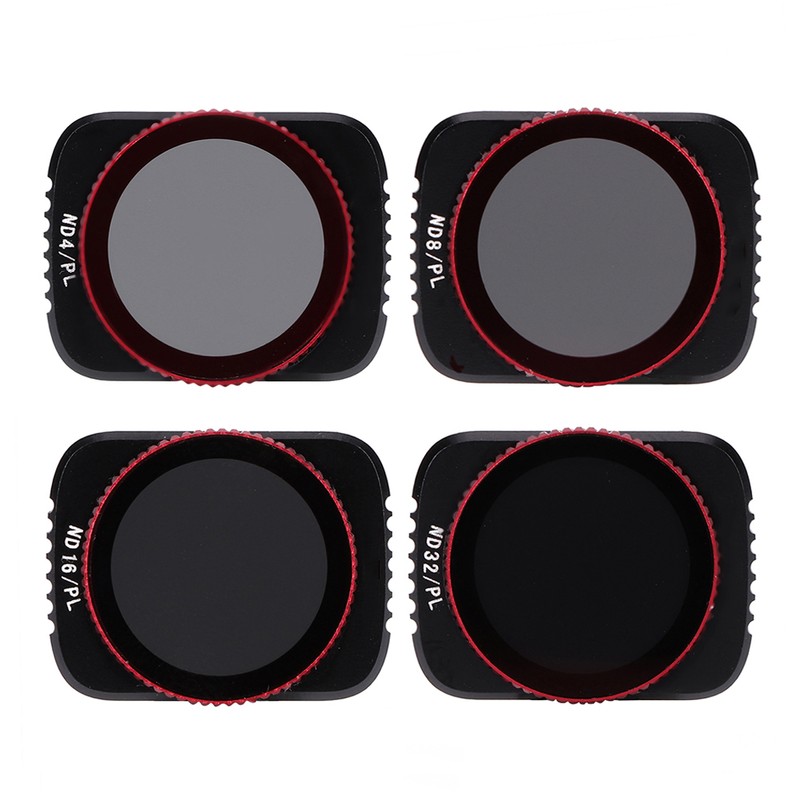 4pcs Adjustable ND Lens Filter Dimmer Aluminum Alloy Accessories Fit