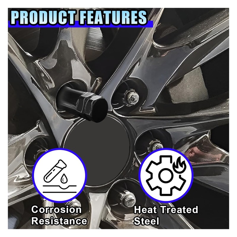 7 Point Spline Drive Tuner Socket Key Tool, Lug Nuts