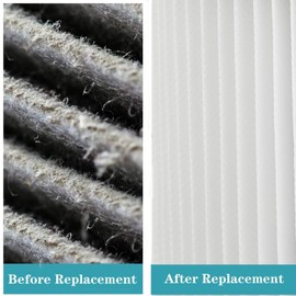 2 Pack True HEPA Replacement Filters for DEWALT DC500 (DC5001H) Cordless/Corded Wet/Dry Vacuum