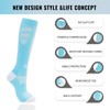 fenglaoda Compression Socks for Women Men 3 Pairs Graduated Compression