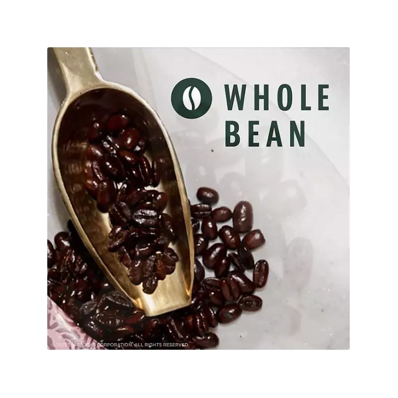 Starbucks 2 Packs Starbucks Espresso Dark Roast Whole Bean Coffee