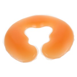 Baluue Beauty Bed Face Pillow Neck Pillows Head Rest Facial Cushion Spa Face Rest Cover Face Massage Cushion Face Rest Pillow Massage Face Pillow Cushion Face Spa Pillow Orange