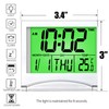 Betus Digital Travel Alarm Clock with Backlight - Foldable Calendar