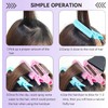 12Pcs Hair Volumizing Curling Roller Fluffy Hair Clip,Hair Curler Instant