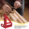 Koprek 3D Multi-Angle Measuring Ruler – 45/90 Degree Aluminum Alloy
