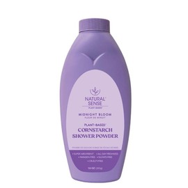 Natural Sense Plant-Based Cornstarch Shower Powder - Fragrance: Midnight Bloom