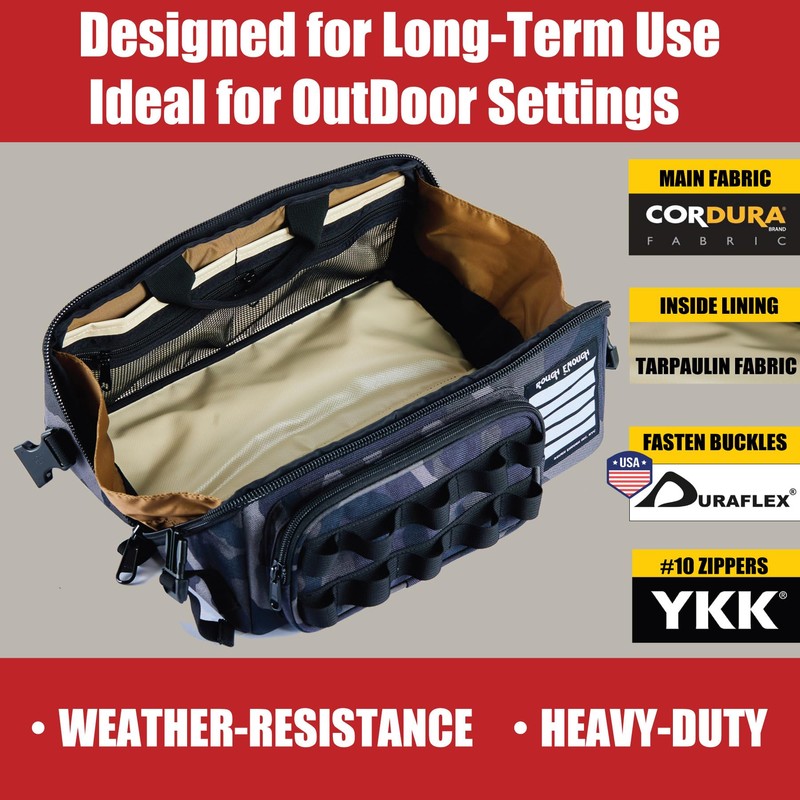 ROUGH ENOUGH Small Tool Bag Organizer Box Heavy Duty for