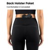 Lilcreek Women’s Cotton Conceal Carry Leggings, High-Waist Concealed Carry Tummy