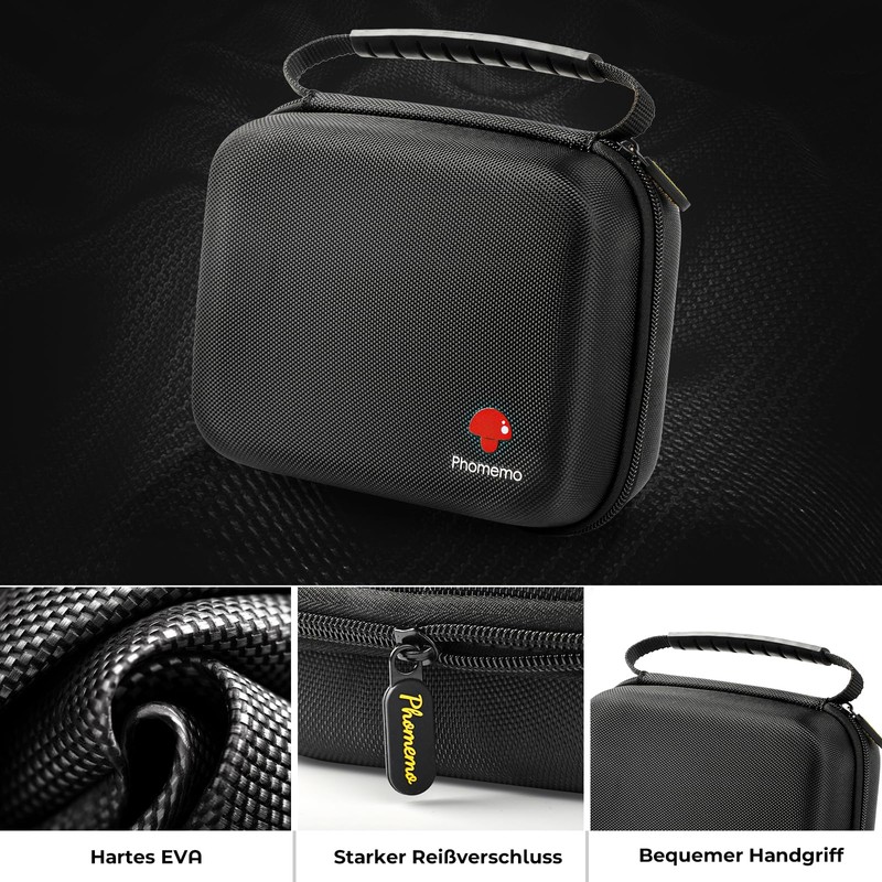 Phomemo M220 Label Printer Storage Box, Portable Bag Compatible M220